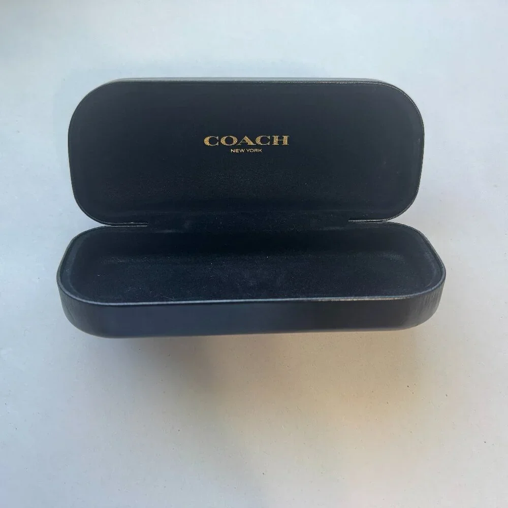Coach Glasses Case Small Black